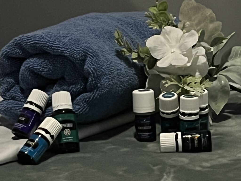 Bodywork Category image - a towel, lotion and a beautiful flower